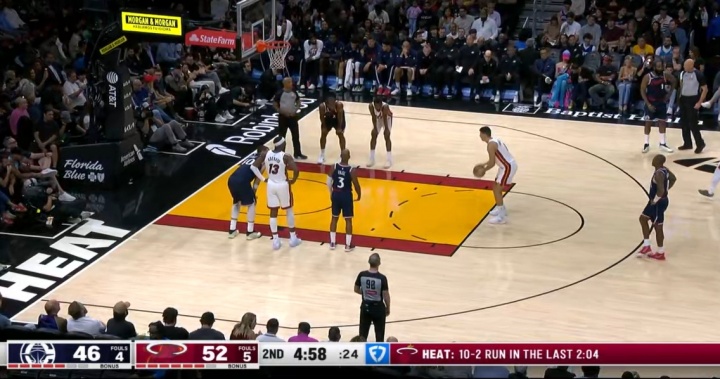 故意的?泰伦·卢莫名其妙突然暂停 回来快船被热火打出一波10-2